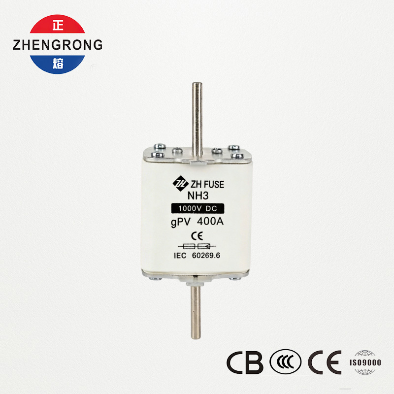 NH3 1000V DC 400A gPV Pojistka pro solární FV systémy