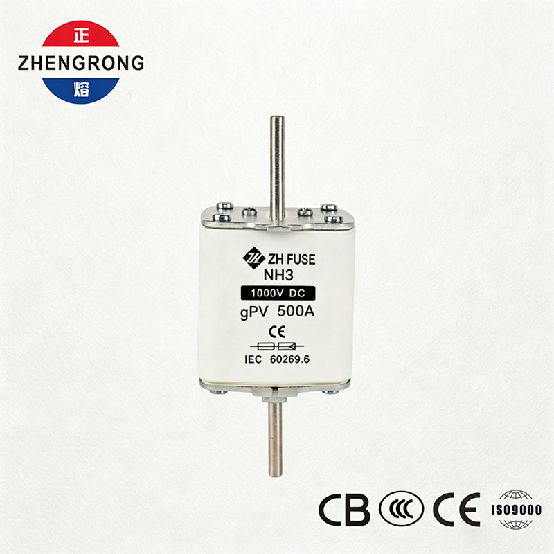 NH3 1000V DC 500A gPV Pojistka pro solární FV systémy