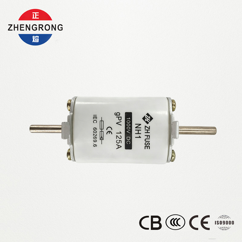 FV DC Pojistka NH1 125A 1000V | CE & IEC 60269.6 Schváleno pro solární pole