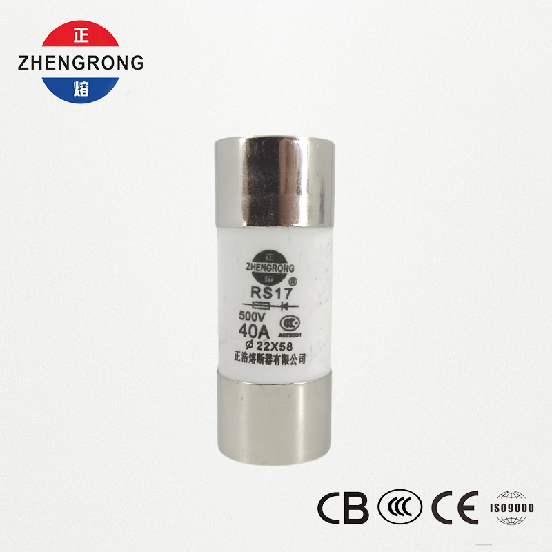 RS17 40A 500V Válcová rychločinná pojistka | 22*58mm | Certifikováno CCC