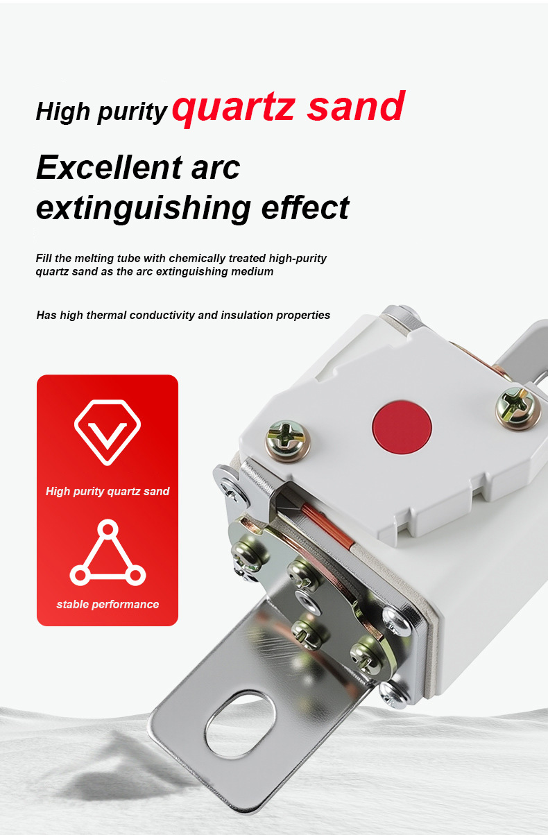 RSF-1K 500V-315A BC100KA pojistkové vložky